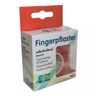 UM Plaster na palce Easyplast własnej roboty 2,5 cmx5 m czerwony, 1 szt UM Plaster na palce Easyplast własnej roboty 2,5 cmx5 m czerwony, 1 szt