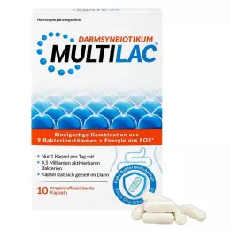 MULTILAC Intestinal Synbiotic kapsułki dojelitowe, 10 szt
