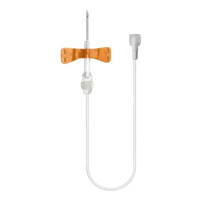 Venofix Safety punkt żyłkowy 25 G 0,5x19mm 30cm pomarańczowy, 1 szt Venofix Safety punkt żyłkowy 25 G 0,5x19mm 30cm pomarańczowy, 1 szt