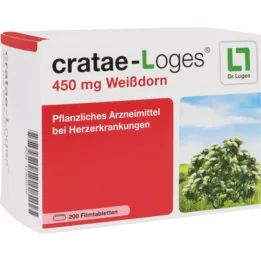 CRATAE-LOGES 450 mg tabletek powlekanych Hawthorn, 200 szt