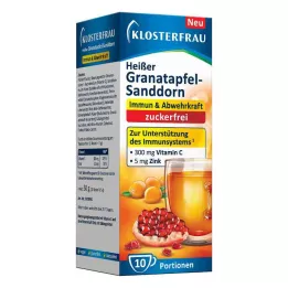 KLOSTERFRAU gorący granat rokitnik bez cukru, 10X5 g