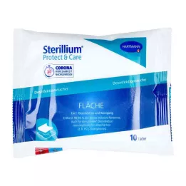 STERILLIUM Protect & Chusteczki do dezynfekcji powierzchni Care, 10 szt