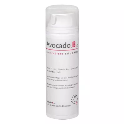 Awokado B12 Różowy krem dla niemowląt & Dziecko, 140 ml Awokado B12 Różowy krem dla niemowląt & Dziecko, 140 ml