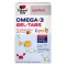 Doppelherz Omega-3 Gel-Tabs rodzina Strawberry Citrus system, 60 szt