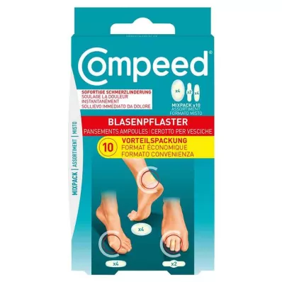 COMPEED Blister gipsowy Mixpack, 10 szt COMPEED Blister gipsowy Mixpack, 10 szt