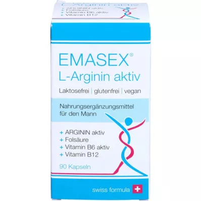 EMASEX L-Arginina Active Capsules, 90 kapsułek