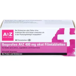 IBUPROFEN AbZ 400 mg ostre tabletki powlekane, 50 szt