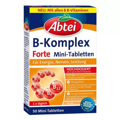 ABTEI Witamina B complex forte tabletki, 50 szt ABTEI Witamina B complex forte tabletki, 50 szt