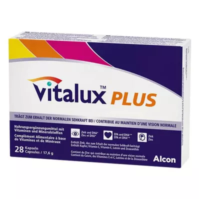Kapsułki Vitalux Plus, 28 szt Kapsułki Vitalux Plus, 28 szt