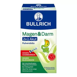 BULLRICH Żołądek & Jelito 2w1 Acute Powder Sticks, 12 szt