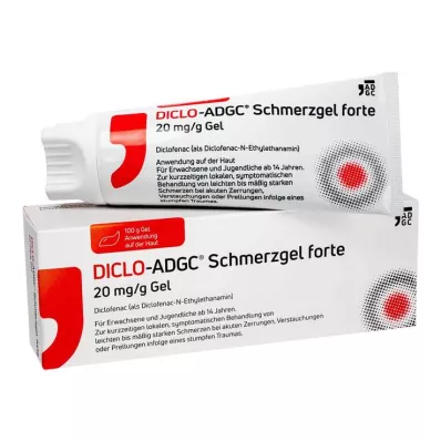 DICLO-ADGC® żel przeciwbólowy forte 20 mg/g, 100 g