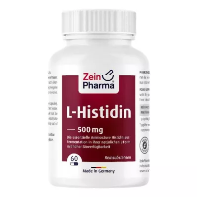 L-HISTIDIN 500 mg kapsułki, 60 szt