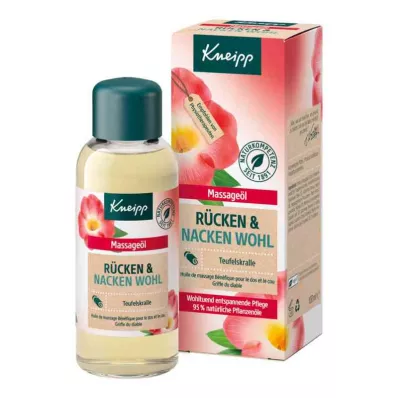 Olejek do masażu Kneippa plecy & kark dobre samopoczucie (100 ml) Olejek do masażu Kneippa plecy & kark dobre samopoczucie (100 ml)