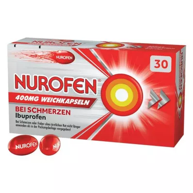 NUROFEN 400 mg kapsułki miękkie, 30 szt NUROFEN 400 mg kapsułki miękkie, 30 szt
