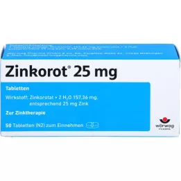 ZINKOROT Tabletki 25 mg, 50 szt