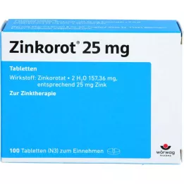 ZINKOROT Tabletki 25 mg, 100 szt