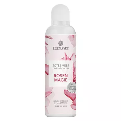 Dermasel Pianka pod prysznic z Morza Martwego i róży, 200 ml Dermasel Pianka pod prysznic z Morza Martwego i róży, 200 ml