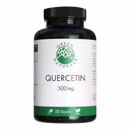 GREEN NATURALS Kwercetyna 500 mg w kapsułkach o wysokiej dawce, 180 szt