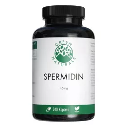 GREEN NATURALS Spermidine 1,6 mg kapsułki wegańskie, 240 szt