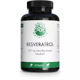 GREEN NATURALS Resveratrol m.Veri-te 500 mg wegański, 60 szt