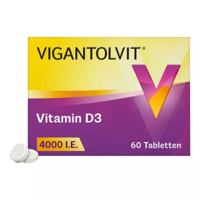 VIGANTOLVIT Tabletki 4000 j.m. witaminy D3, 60 szt