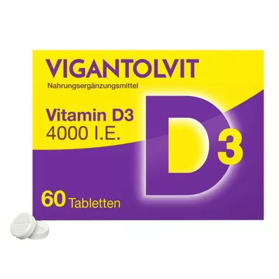 Vigantolvit 4000 IU witamina D3 tabletki, 60 szt Vigantolvit 4000 IU witamina D3 tabletki, 60 szt