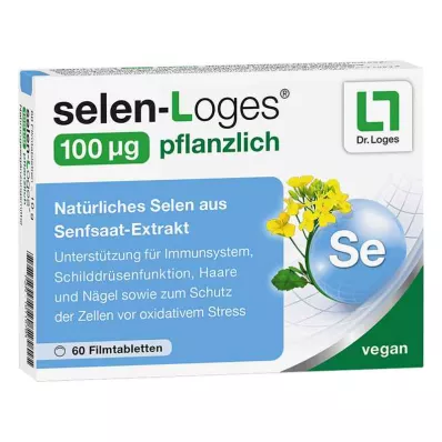 Selen-loges 100 µg roślinne tabletki powlekane (60 sztuk) Selen-loges 100 µg roślinne tabletki powlekane (60 sztuk)