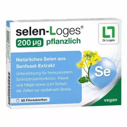 SELEN-LOGES 200 μg ziołowych tabletek powlekanych, 60 szt
