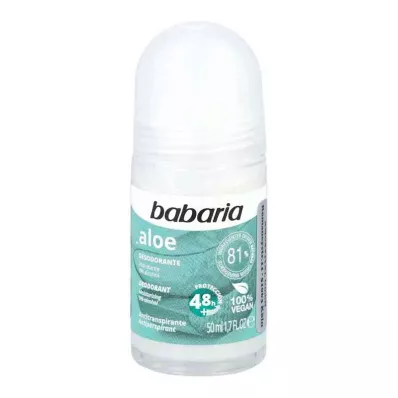 Babaria Aloe Vera Dezodorant w kulce 48 godzin (50 ml) Babaria Aloe Vera Dezodorant w kulce 48 godzin (50 ml)