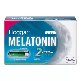 HOGGAR Melatonina DUO Kapsułki nasenne, 30 szt