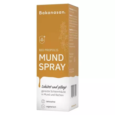 Bakanasan organiczny spray do ust z propolisem, 15 ml Bakanasan organiczny spray do ust z propolisem, 15 ml