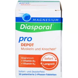 MAGNESIUM DIASPORAL pro D3+K2 DEPOT Muscle+Kno.Tab, 30 szt