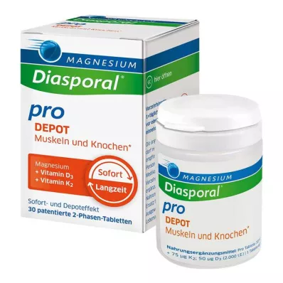 Magnesium Diasporal pro D3 + K2 Depot Muscle + Bone tabletki, 30 szt Magnesium Diasporal pro D3 + K2 Depot Muscle + Bone tabletki, 30 szt