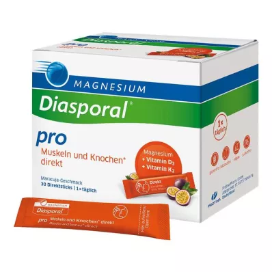 Magnesium Diasporal pro D3 + K2 mięśnie + kości bezpośredni granulat, 30 szt Magnesium Diasporal pro D3 + K2 mięśnie + kości bezpośredni granulat, 30 szt