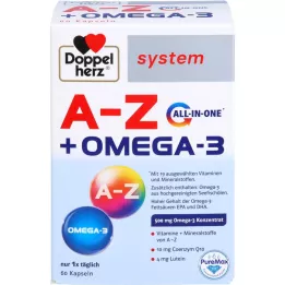 DOPPELHERZ A-Z+Omega-3 kapsułki systemowe all-in-one, 60 szt