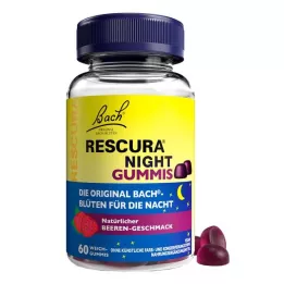 BACHBLÜTEN Original Rescura Night Gummies Berry, 60 szt
