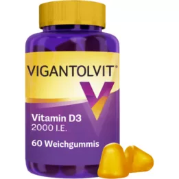 VIGANTOLVIT 2000 j.m. witaminy D3 w miękkich gumach, 60 szt