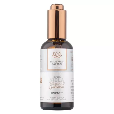Himalayas Dreams Ayurveda Body & Olejek do twarzy Viola, 100 ml Himalayas Dreams Ayurveda Body & Olejek do twarzy Viola, 100 ml
