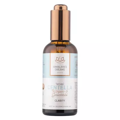 Himalayas Dreams Ayurveda Body & Olejek do twarzy Centella, 100 ml Himalayas Dreams Ayurveda Body & Olejek do twarzy Centella, 100 ml