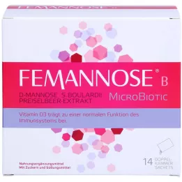 FEMANNOSE B Microbiotic Granules, 14 szt