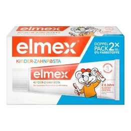 ELMEX Pasta do zębów dla dzieci 2-6 lat Duo Pack, 2X50 ml