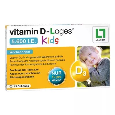witamina D-Loges 5600 jednostek międzynarodowych tygodniowy magazyn dla dzieci (15 sztuk) witamina D-Loges 5600 jednostek międzynarodowych tygodniowy magazyn dla dzieci (15 sztuk)