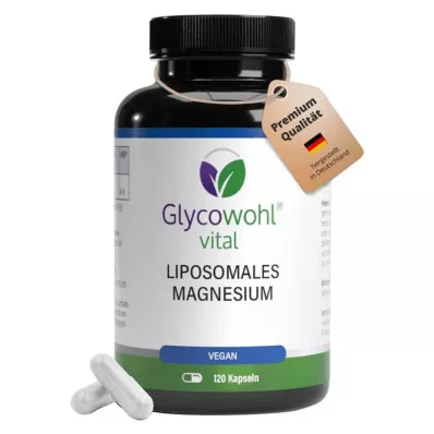 GLYCOWOHL vital liposomalny magnez w kapsułkach o wysokiej dawce, 120 szt