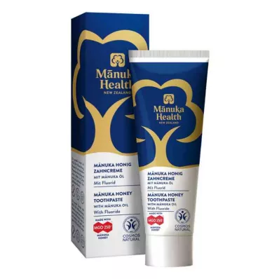 Pasta do zębów Manuka Health z miodem i fluorem (75 ml) Pasta do zębów Manuka Health z miodem i fluorem (75 ml)