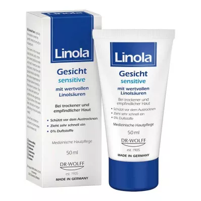 Linola wrażliwy krem do twarzy, 50 ml