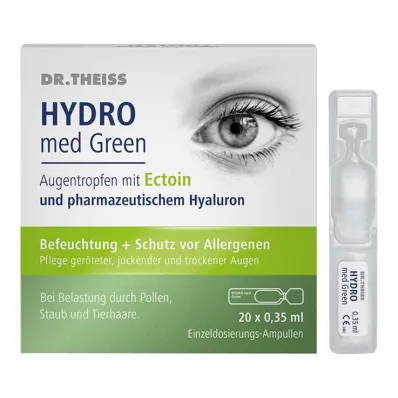 Dr.Theiss Hydro med Green krople do oczu w ampułkach jednodawkowych, 20x0,35 ml