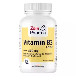VITAMIN B3 FORTE Niacyna 500 mg kapsułki, 90 szt