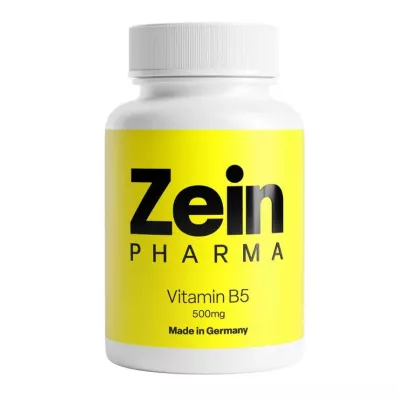 Witamina B5 Kwas pantotenowy 500 mg kapsułki, 120 sztuk Witamina B5 Kwas pantotenowy 500 mg kapsułki, 120 sztuk