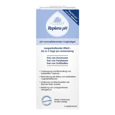 Replens żel dopochwowy pH w aplikatorach, 4 szt Replens żel dopochwowy pH w aplikatorach, 4 szt