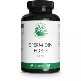 GREEN NATURALS Spermidine Forte 5,5 mg kapsułki wegańskie, 90 szt
